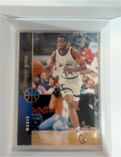 1994-95 Upper Deck #123 Anthony Bowie — front