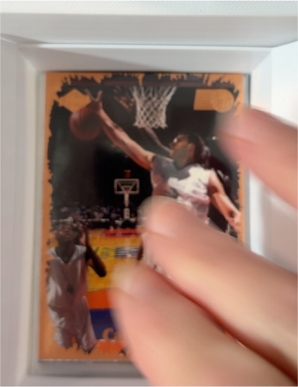 1994-95 Topps Stadium Club Through the Glass Tim Duncan — front