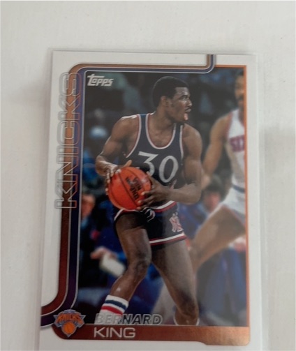 2025-26 Topps #268 Bernard King — front