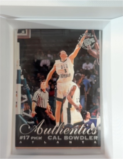 1999 Press Pass Authentics #17 Cal Bowdler — front