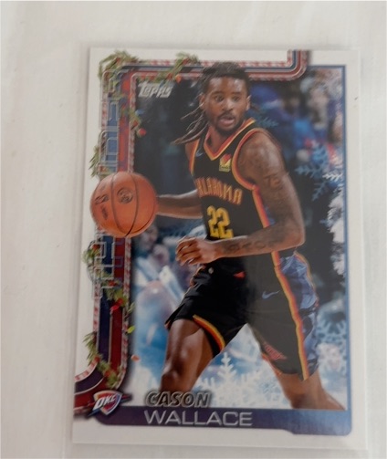 2025-26 Topps Holiday #H94 Cason Wallace — front