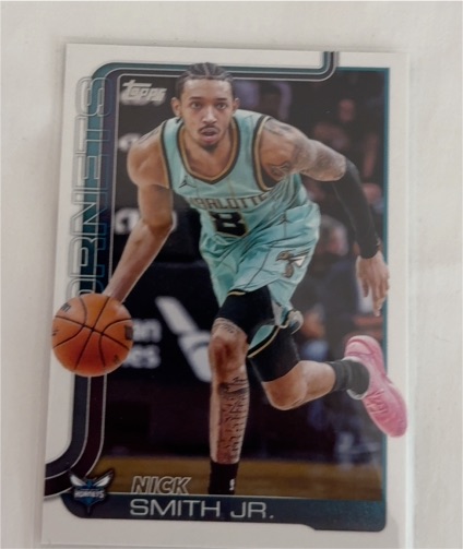 2025-26 Topps Basketball #72 Nick Smith Jr. — front