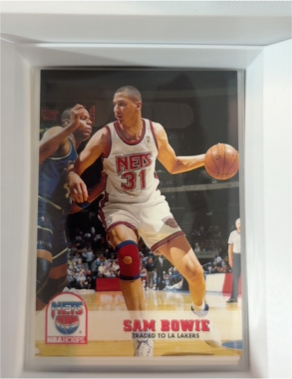 1993 NBA Hoops #138 Sam Bowie — front