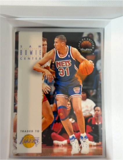 1993-94 SkyBox Premium #96 Sam Bowie — front
