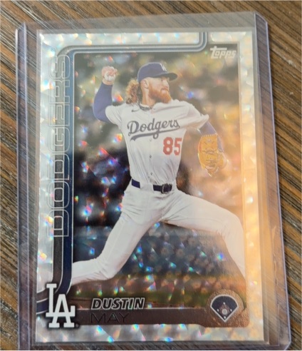 2025 Topps Update #US70 Dustin May — front