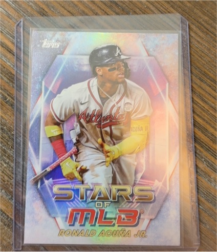 2023 Topps Stars of MLB #SMLB-3 Ronald Acuña Jr. — front