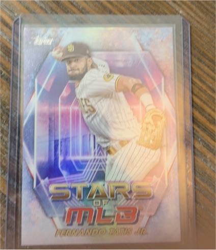 2023 Topps Stars of MLB Chrome #SMLBC-15 Fernando Tatis Jr. — front