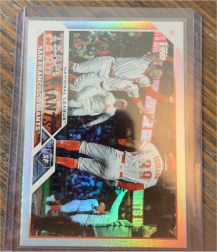 2023 Topps #173 San Francisco Giants Thairo Estrada — front