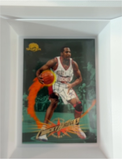 1995-96 SkyBox Premium #1 Stacey Augmon — front