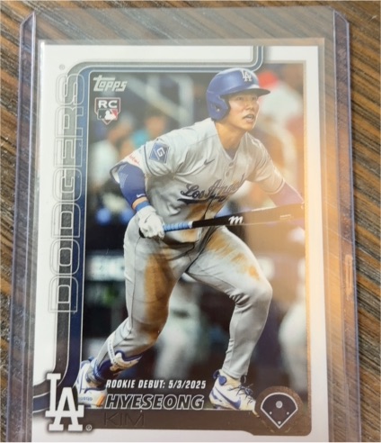 2025 Topps Update #CC3-16 Hyeseong Kim — front