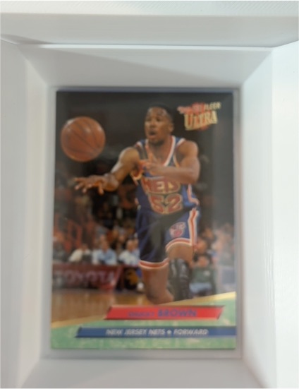 1992-93 Fleer Ultra #313 Chucky Brown — front
