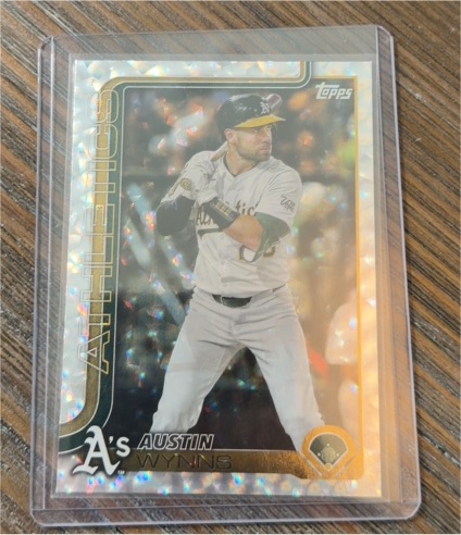 2025 Topps Update Series #US330 Austin Wynns — front