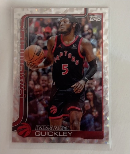2025-26 Topps #32 Immanuel Quickley — front
