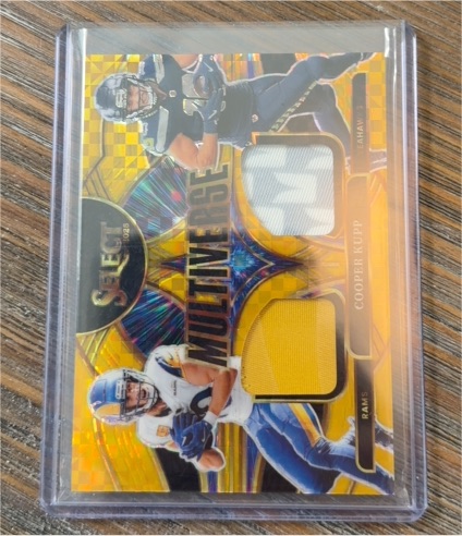 2025 Panini Select Multiverse Patch Cooper Kupp Seahawks Rams — front