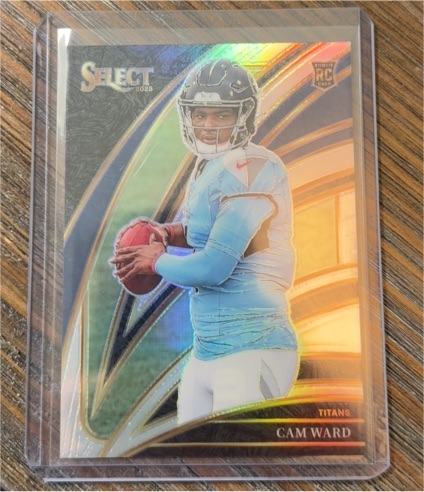 2025 Panini Select #226 Cam Ward Rookie Club Level — front