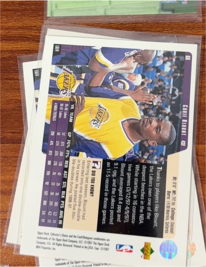 1997-98 Upper Deck Collector's Choice #64 Eddie Jones — front