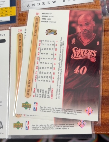1994 Upper Deck #354 Corey Blount — front