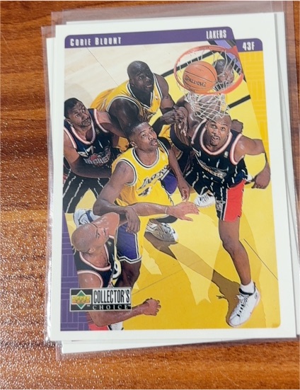 1997-98 Upper Deck Collector's Choice #43F Corie Blount — front
