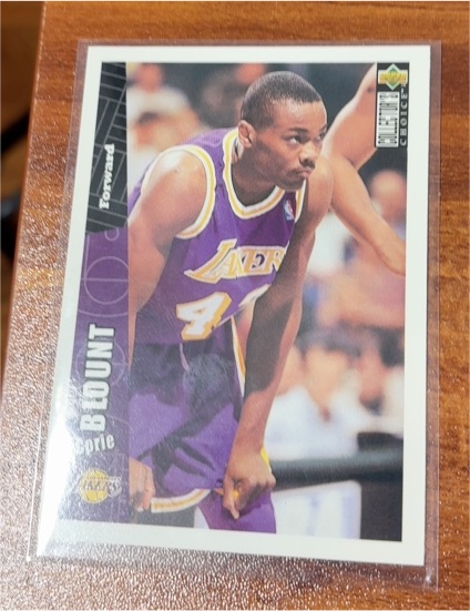 1996-97 Collector's Choice #LA1 Corie Blount — front
