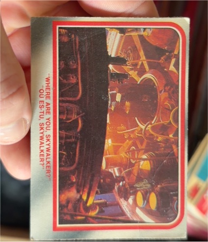 1980 Topps Star Wars Empire Strikes Back #103 Where Are You Skywalker? — front