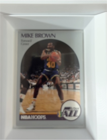 1990 NBA Hoops #286 Mike Brown — front