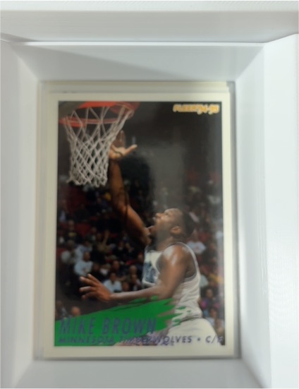 1993 Fleer #5 Mike Brown — front