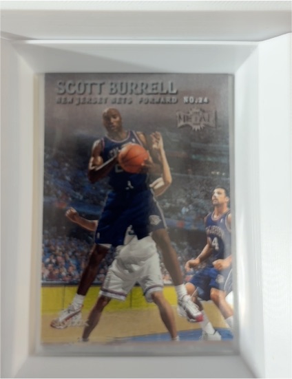 1999-00 Skybox Metal #132 Scott Burrell — front