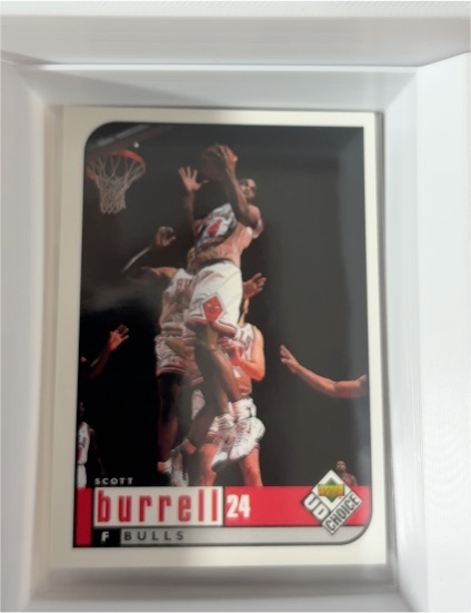 1998 Upper Deck Choice #24 Scott Burrell — front