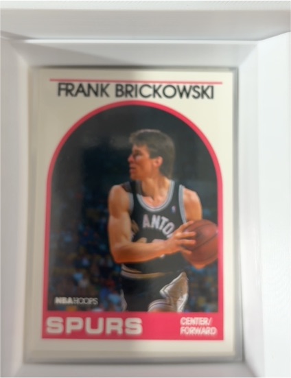 1989-90 NBA Hoops #206 Frank Brickowski — front