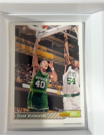 1992-93 Upper Deck #205 Frank Brickowski — front