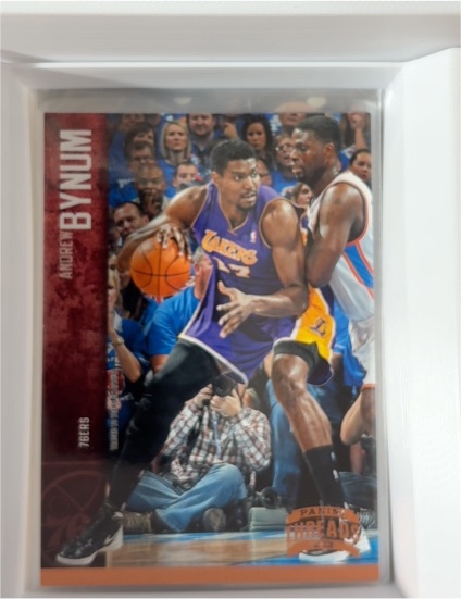 2012-13 Panini Threads #65 Andrew Bynum Philadelphia 76ers — front