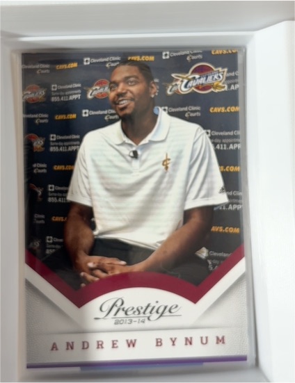 2013-14 Panini Prestige #43 Andrew Bynum — front