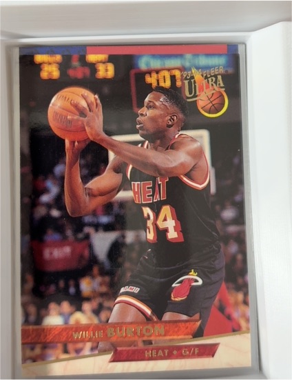 1993-94 Fleer Ultra #279 Willie Burton — front