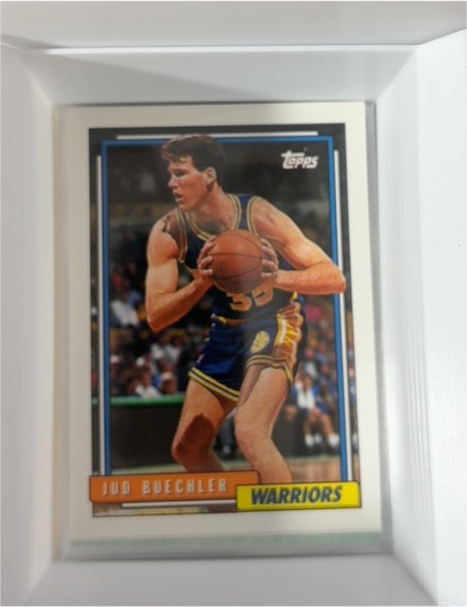 1992-93 Topps #245 Jud Buechler Golden State Warriors — front