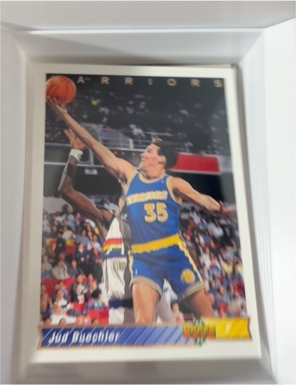 1992-93 Upper Deck #380 Jud Buechler Golden State Warriors — front