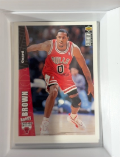 1996-97 Upper Deck Collector's Choice #218 Randy Brown — front