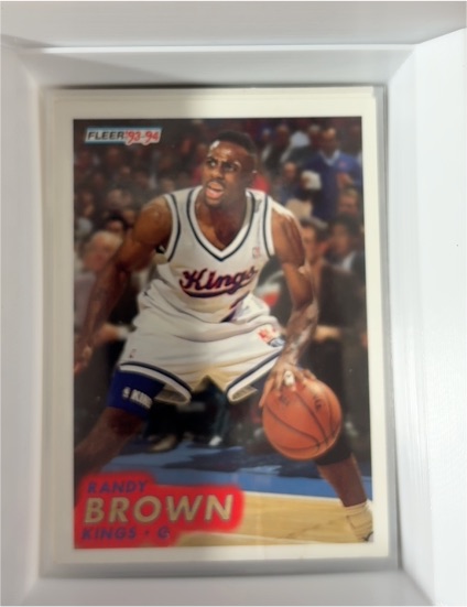 1993-94 Fleer #369 Randy Brown — front