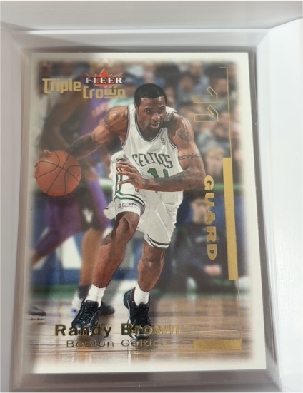 2000-01 Fleer Triple Crown #11 Randy Brown — front