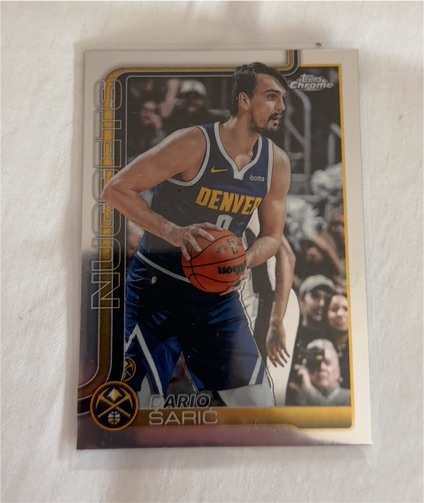 2025-26 Topps Chrome #77 Dario Saric — front