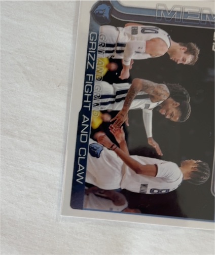 2025-26 Topps #298 Grit and Grind: Grizz Fight and Claw Memphis Grizzlies — front