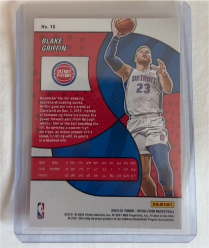 2020-21 Panini Revolution #10 Blake Griffin — front