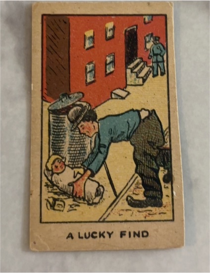 1937 Walter H. Johnson Candy Dick Tracy Caramels #3 A Lucky Find — front