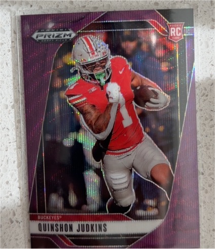 2025 Panini Prizm Draft Picks #84 Quinshon Judkins — front