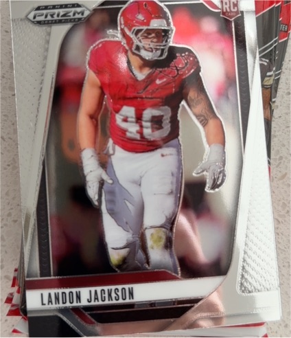 2025 Panini Prizm Draft Picks #10 Landon Jackson — front