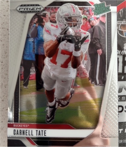 2025 Panini Prizm Draft Picks #68 Carnell Tate — front