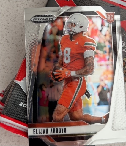 2025 Panini Prizm Draft Picks #141 Elijah Arroyo — front