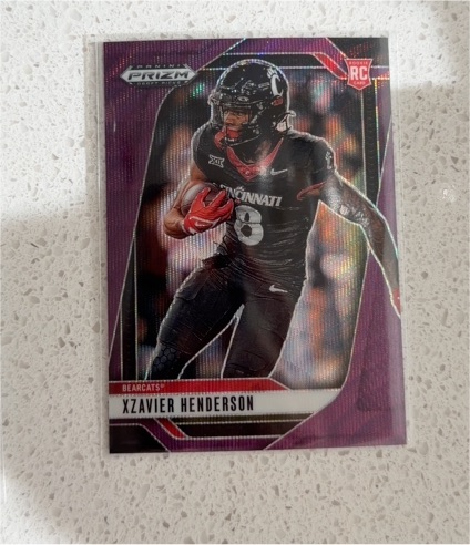 2025 Panini Prizm Draft Picks #15 Xzavier Henderson — front