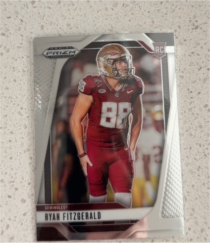2025 Panini Prizm Draft Picks #27 Ryan Fitzgerald — front