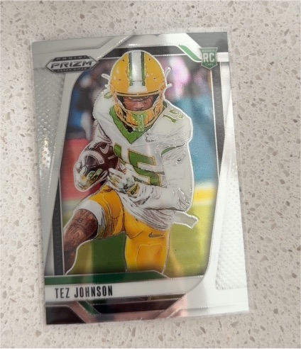 2025 Panini Prizm Draft Picks #101 Tez Johnson — front