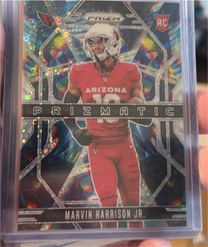 2024 Panini Prizm #12 Marvin Harrison Jr. — front